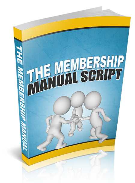 membership manual ebook