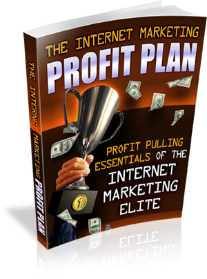 internet marketing profit plan ebook