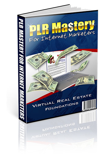 PLR mastery internet marketers ebook