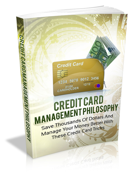 credit card management philosophy ebook
