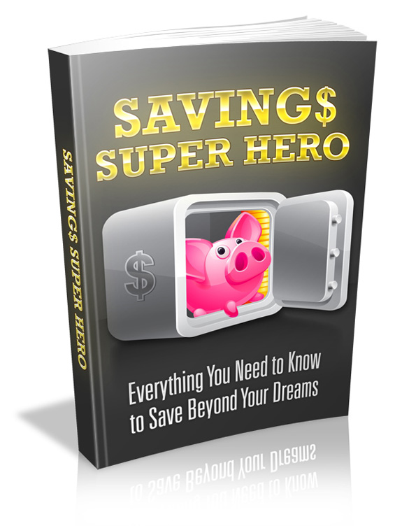 savings super hero ebook