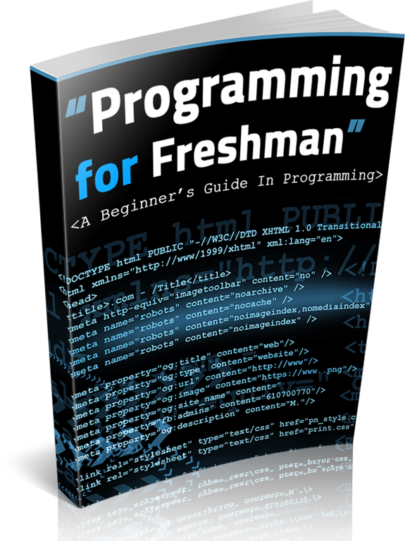 programming freshman ebook