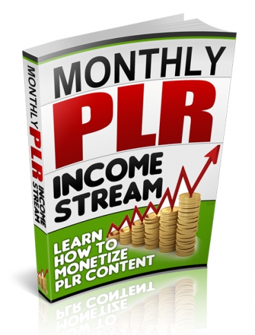 monthly PLR income stream ebook