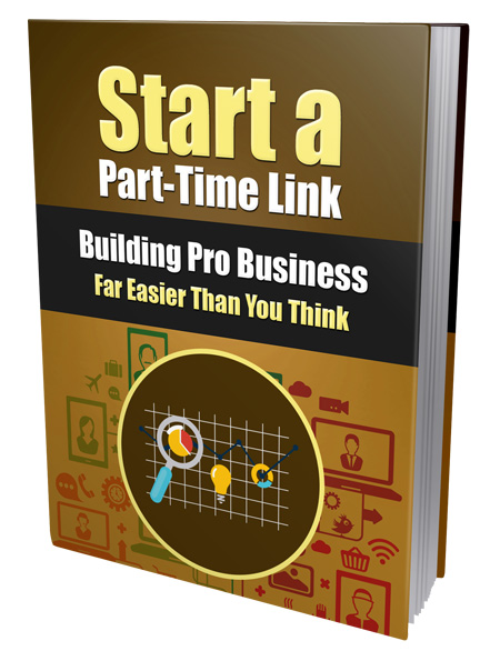 start part time link building ebook