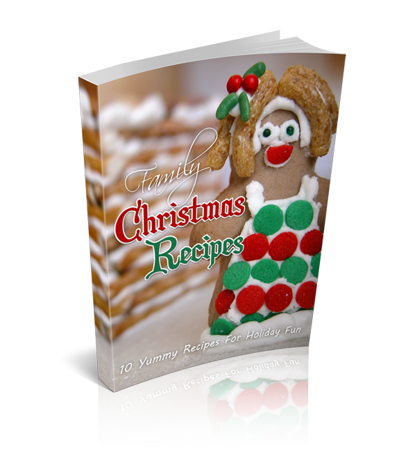 family Christmas recipes ebook