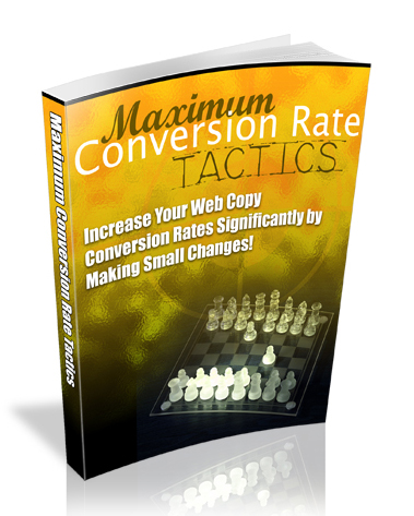 maximum conversion rate tactics ebook