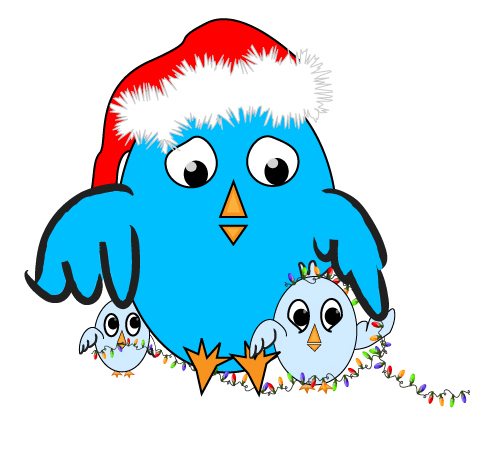 Christmas tweet graphics