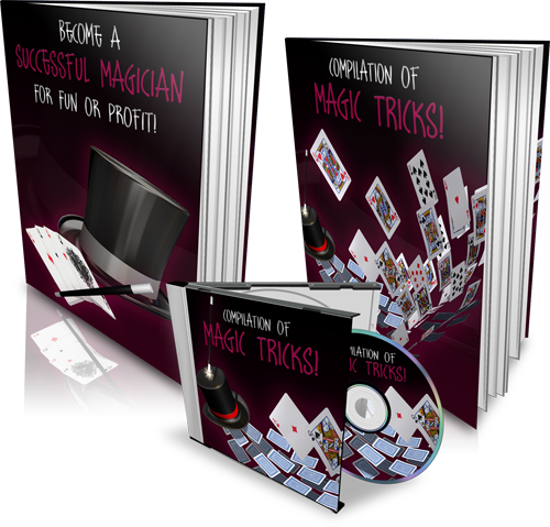 become successful magician fun profit graphics