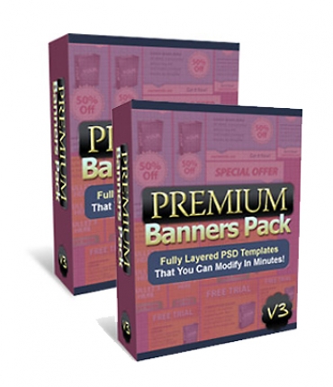 premium banners pack graphics