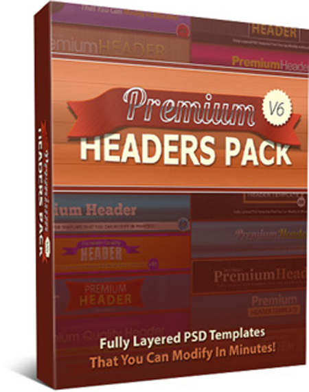 premium headers pack graphics