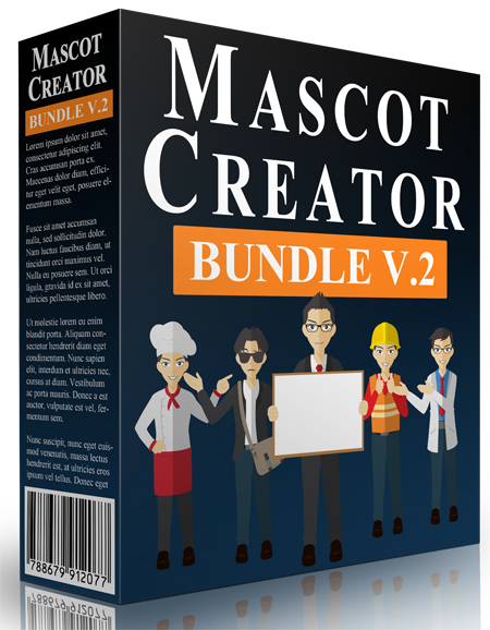 mascot creator bundle graphics