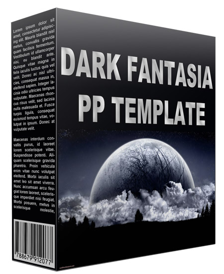 dark fantasia power point graphics