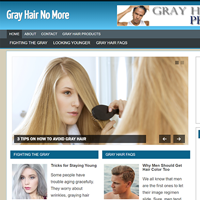 Gray Hair No More PLR Blog