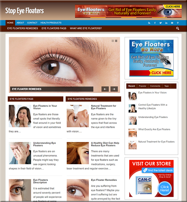eye floaters plr