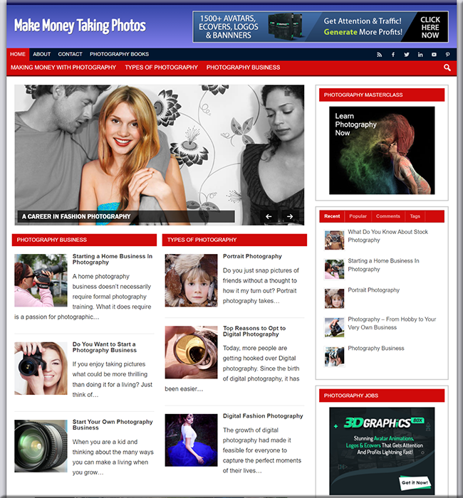 make money photography blog