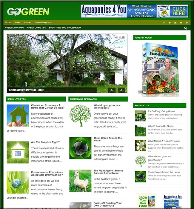 living green plr