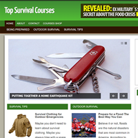 Survival Courses PLR Blog