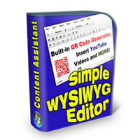 Simple WYSIWYG Editor