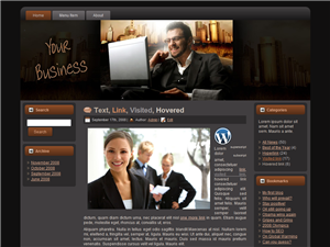 business web template