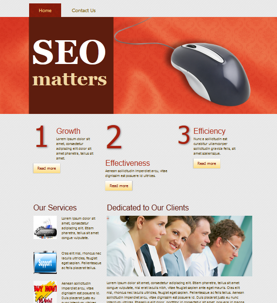 SEO template