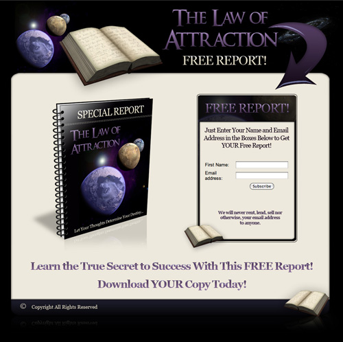 law attraction template
