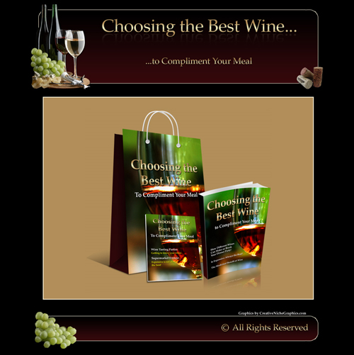 wine minisite template