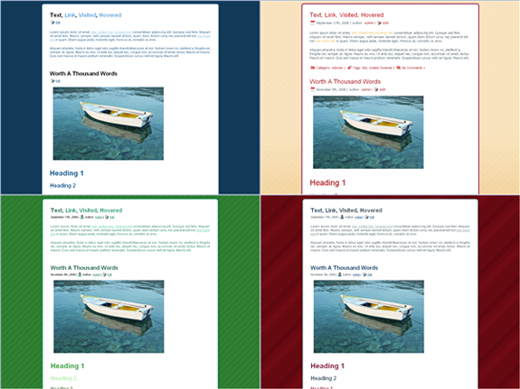 WordPress landing pages template
