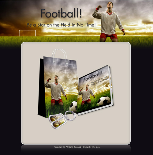 football minisite content template