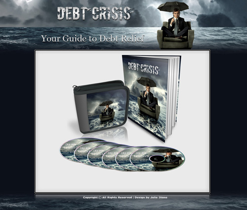 debt crisis minisite content template