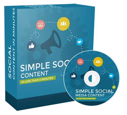 simple social media content video